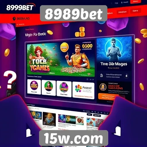 Experiência do usuário: navegação no site 8989bet